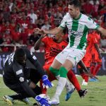 Nacional derrota a América de visita y encamina la eliminatoria en la Copa Colombia.Foto Dimayor