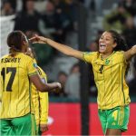 Celebración del triunfo Jamaica 0-1 sobre Panama.Foto FIFA