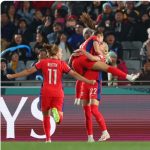 Golazo de Sophie Román Haug en el triunfo de Noruega sobre Filipinas.Foto FIFA