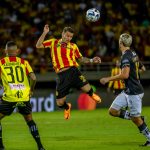 Pereira vence a Independiente del Valle en la ida de los octavos de final de la Copa Libertadores .Foto CONMEBOL LIBERTADORES