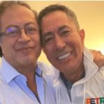 Gustavo Petro y Ricardo Rpa en la campaña  presidencial.Foto Campaña Petro Presidente