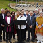 En un comunicado firmado por todo el gabinete presidencial, incluyendo ministros, consejeros, directores de departamento como DPS y DNP y la vicepresidenta Francia Márquez, entre otros, el equipo de gobierno cerró filas alrededor del mandatario en medio de la crisis que se vive por el escándalo que involucra al hijo de Gustavo Petro , Nicolás Petro ,Foto Presidencia