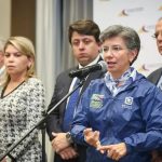 La Alcaldesa pidió que se ayude a completar este proyecto, ya que sería inviable la contragarantía de 600 millones de dólares. Cortesía: Alcaldía de Bogotá