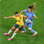 Australia gana 0 (7) - (6) 0 a Francia y se mide a Inglaterra en las semifinales.Foto FIFA