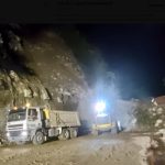 Avanzan los trabajos de remoción de material en el k58+900 Guayabetal por ambos frentes y en el k56+600 Quebradablanca. Foto  COVIANDES