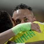 Tras los dos tantos ante Bolivia, por la primera fecha de las Eliminatorias, Ney alcanzó los 79 y superó a O Rei. Foto FIFA