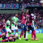 El clásico antioqueño fue para el Poderoso gracias al solitario tanto de Diego Moreno. Foto Dimayor