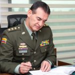 Director de la Policía, el general William Salamanca Foto: Policía Nacional