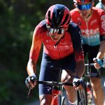 Egan Bernal fue protagonista en la etapa 18 de la Vuelta a EspañaFoto @INEOSGrenadiers