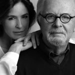 Fernando Botero y su hija Lina