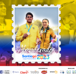 Jenny Arias y Miguel Ángel Trejos, abanderados de Colombia para Santiago 2023
