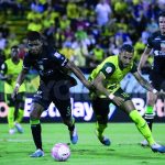 Se bajó el telón de la fecha 15 de la Liga Betplay con el partido en Neiva entre Atlético Huila y La Equidad. Los opitas cedieron puntos tras empatar a un gol. Esto sigue comprometiendo su situación en la tabla del descenso. Foto Dimayor