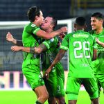 La Equidad venció al Deportivo Pasto por la mínima (1-0) en un solitario estadio El Campin. Foto Dimayor