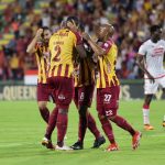eportes Tolima volvió a la victoria (1-0) y lo hizo para agravar la crisis de Independiente Santa Fe, que sumó tres partidos sin ganar en la Liga Betplay,.Foto Deportes Tolima
