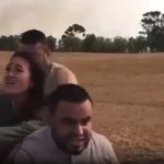 Familias israelíes que sus seres queridos fueron tomados como rehenes por Hamás y llevados a la Franja de Gaza.