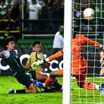 Mateo Puerta rescató un empate para el cuadro antioqueño en Palmaseca. Foto Dimayor