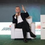 Expresidente Juan Manuel SAntos en la Asamblea general de ANIF