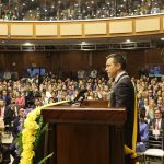 Daniel Noboa tomó juramento y es el nuevo presidente de Ecuador