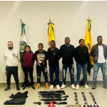 Los detenidos estaban en el cartel de los más buscados de las AGC. Foto Policía Nacional