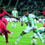 Atlético Nacional venció 1-0 a América de Cali en el estadio Atanasio Girardot de Medellín y se tomó un respiro en el grupo para mantener viva la ilusión de llegar a la final de la Liga Colombiana. Foto Dimayor