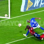 Millonarios gano 1-0  al Independiente Medellín en El Campín. Resultado que deja al cuadro capitalino como líder absoluto de su zona con puntaje perfecto: nueve de nueve posibles. Foto Dimayor