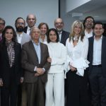 Laura Sarabia y representantes del sector energético. Foto Prosperidad Social