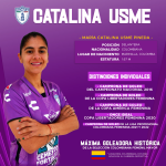 *Pachuca pagó 12.000 dólares por la transferencia de Catalina Usme.