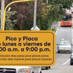 Pico y placa en Bogotá