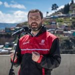 Alcalde Carlos Fernando Galán en Ciudad Bolívar.Foto Alcaldia de Bogotá