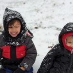 Después de 700 días, volvió a nevar en Nueva York.