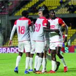 Hugo Rodallega, goleador y capitán de Independiente Santa Fe. Foto Dimayor