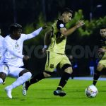 La segunda jornada del fútbol colombiano continúo con la victoria por la mínima diferencia (1-0) de Águilas Doradas sobre el Once Caldas.Foto Dimayor
