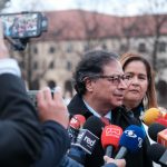 Declaración del Presidente Gustavo Petro sobre su participación en la Conferencia de Seguridad en Múnich, Alemania. Foto: Andrea Puentes - Presidencia