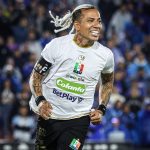 Una genialidad de Dayro Moreno permitió abrir el marcador para la visita. Foto Once Caldas DAF