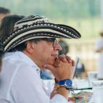 Presidente Petro en su gira por el Caribe. Foto Presidencia.