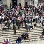 En Monserrate Peregrinación a Monserrate en Colombia, símbolo de fe y tradición