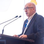 El gerente general del Banco de la República, Leonardo Villar, en medio del congreso de Asofondos que se realiza en Cartagena, aseguró que se seguirá manteniendo “cautela” en la reducción de las tasas de interés, que actualmente se ubican en 12,25%.. Foto Asofondos