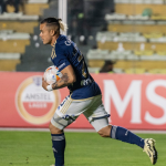 Leonardo Castro marcó un doblete para los cafeteros.