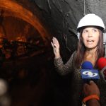 Ministra Tunel de la Linea