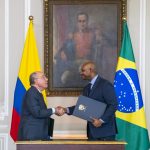 El Ministro de relaciones exteriores ( e ), Luis Gilberto Murillo y su homólogo Mauro Vieira firmaron tres importantes instrumentos de cooperación bilateral que impulsarán la relación entre las naciones.