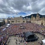 Plaza de Bolivar, Machas 1 de mayo 2024