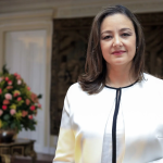 Luz Cristian López, ministra del Deporte