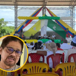 Evento en donde reapareció ‘Iván Márquez’.