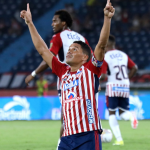 Bacca le dio el triunfo a Junior sobre Bucaramanga y sueña con la final.Foto Dimayor