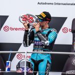 David Alonso, Líder de Moto3 tras conseguir su quinta victoria