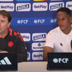 Conferencia de Prensa del técnico de Colombia , Néstor Lorenzo y Jerry Mina