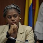 Ministra de Educación, Aurora Vergara,