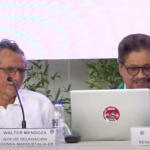 Alias 'Iván Márquez' en la Instalación Mesa de Diálogos de Paz entre Gob Colombia y la autodenominada Segunda Marquetalia.