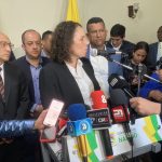 Con presencia de la ministra de Transporte María Constanza García, se desarrolló la mesa de negociación que entre otros puntos trató temas de seguridad, infraestructura vial, transporte y peajes.