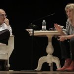Humberto de la Calle junto a la Premio Nobel de Paz, Jody Williams.
